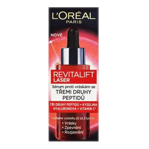 L'Oréal Paris Revitalift Laser sérum proti vráskám se třemi druhy peptidů 30 ml