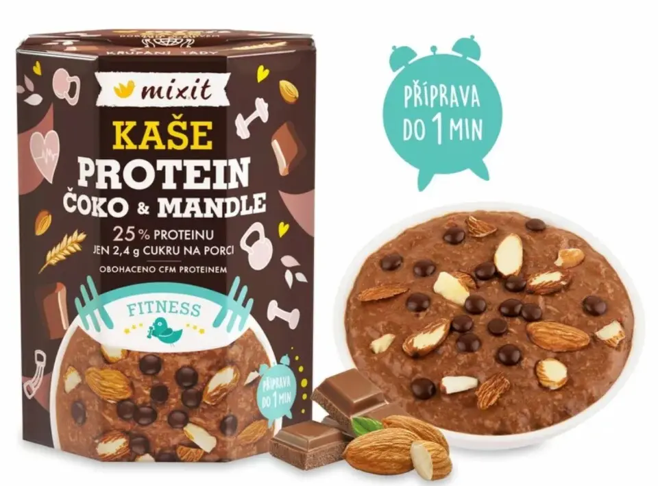 Mixit Kaše Protein čoko&mandle 320g