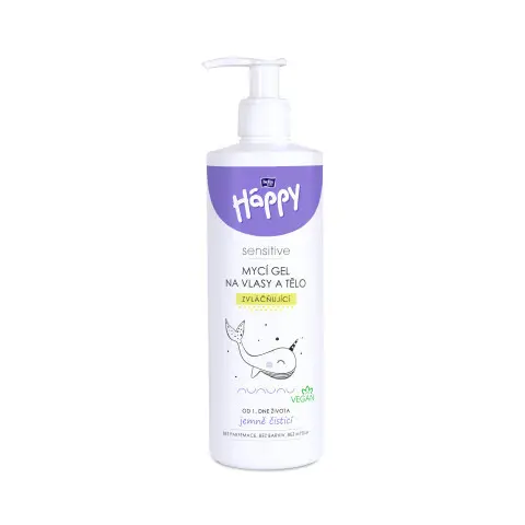 BELLA HAPPY Baby mycí gel na tělo a vlasy 400 ml