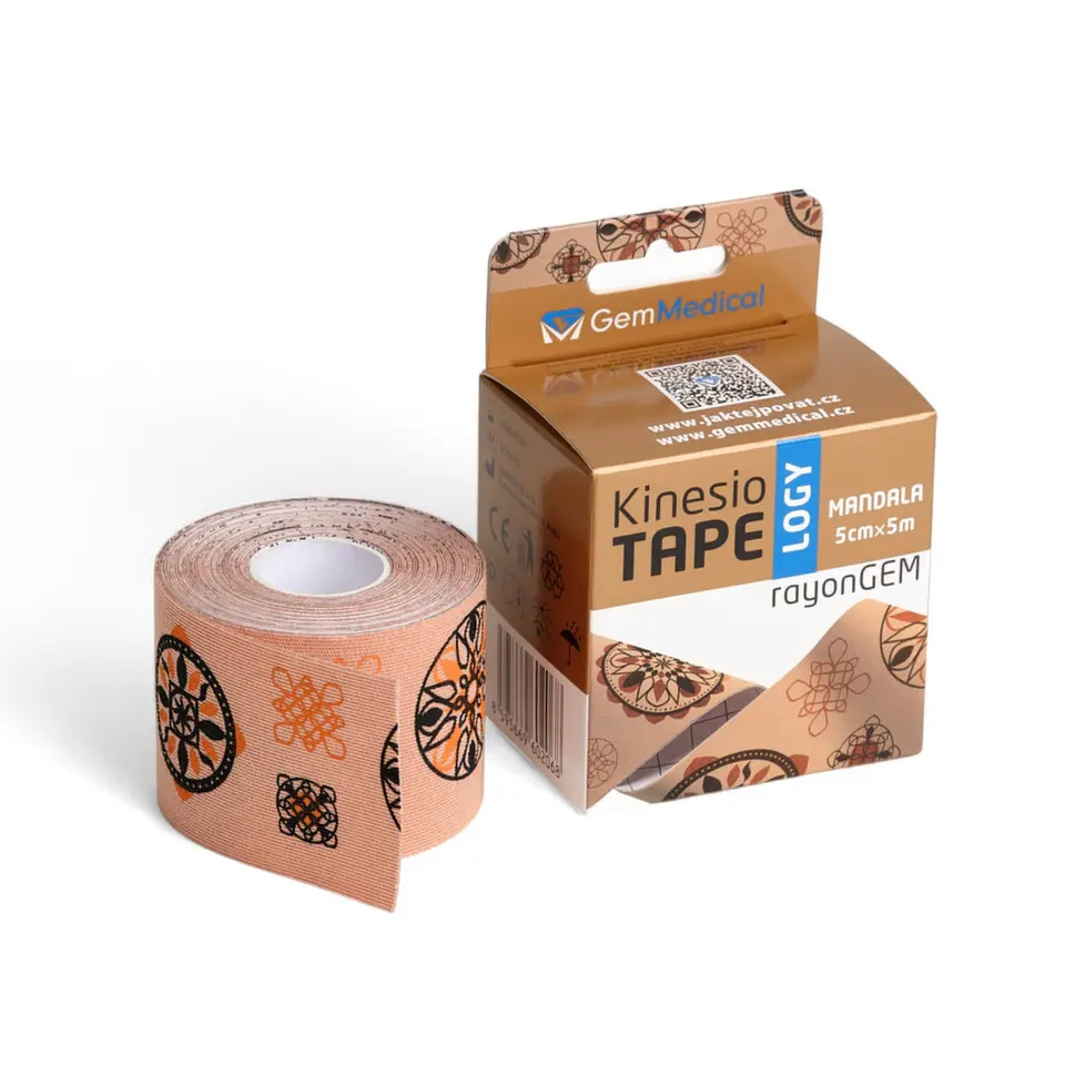 rayonGEM kinesiology tape 5cmx5m mandala