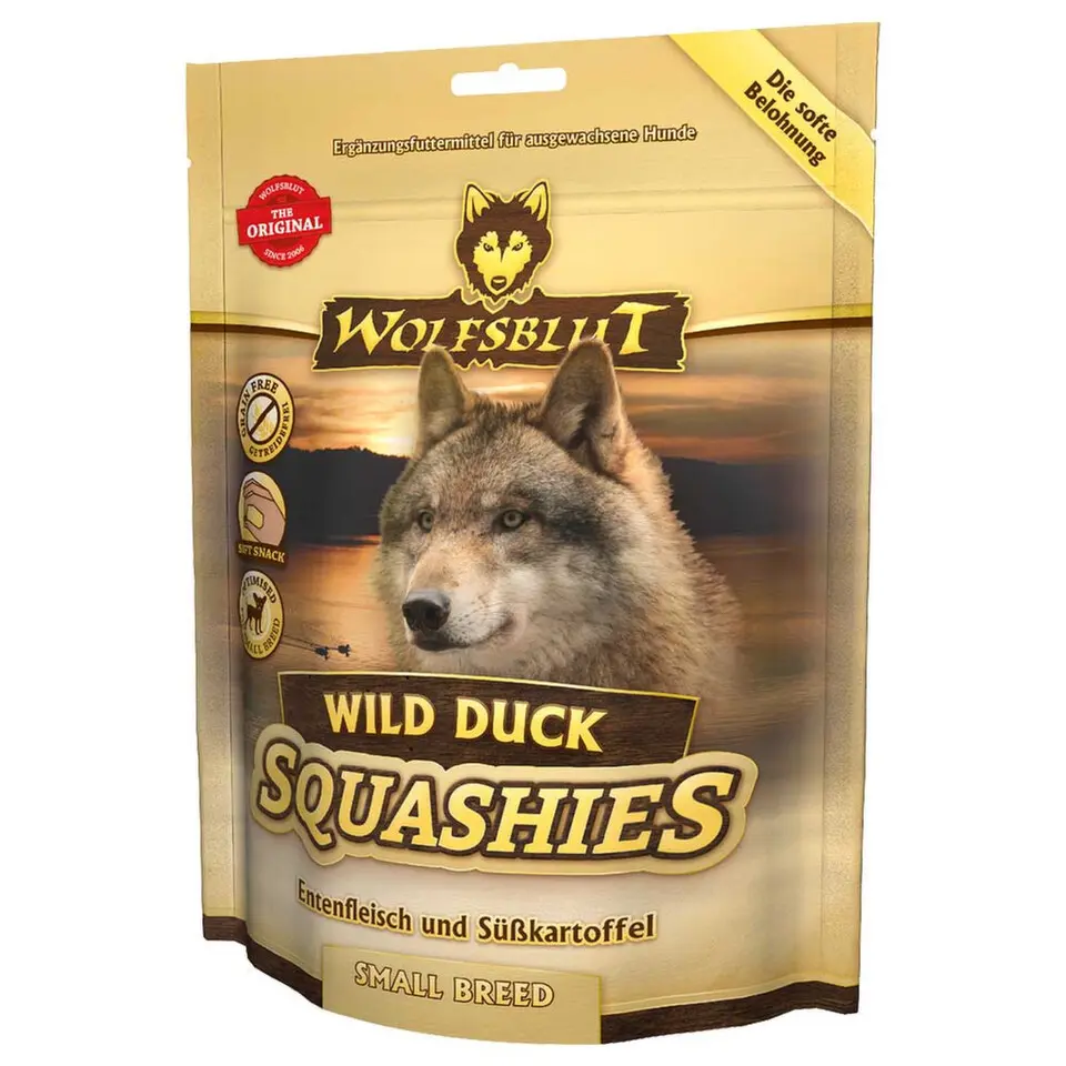 Wolfsblut Squashies Wild Duck Small Breed 350g + Množstevní sleva