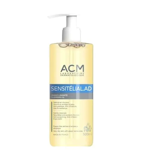 ACM Sensitélial.AD Tělový mycí olej 500ml