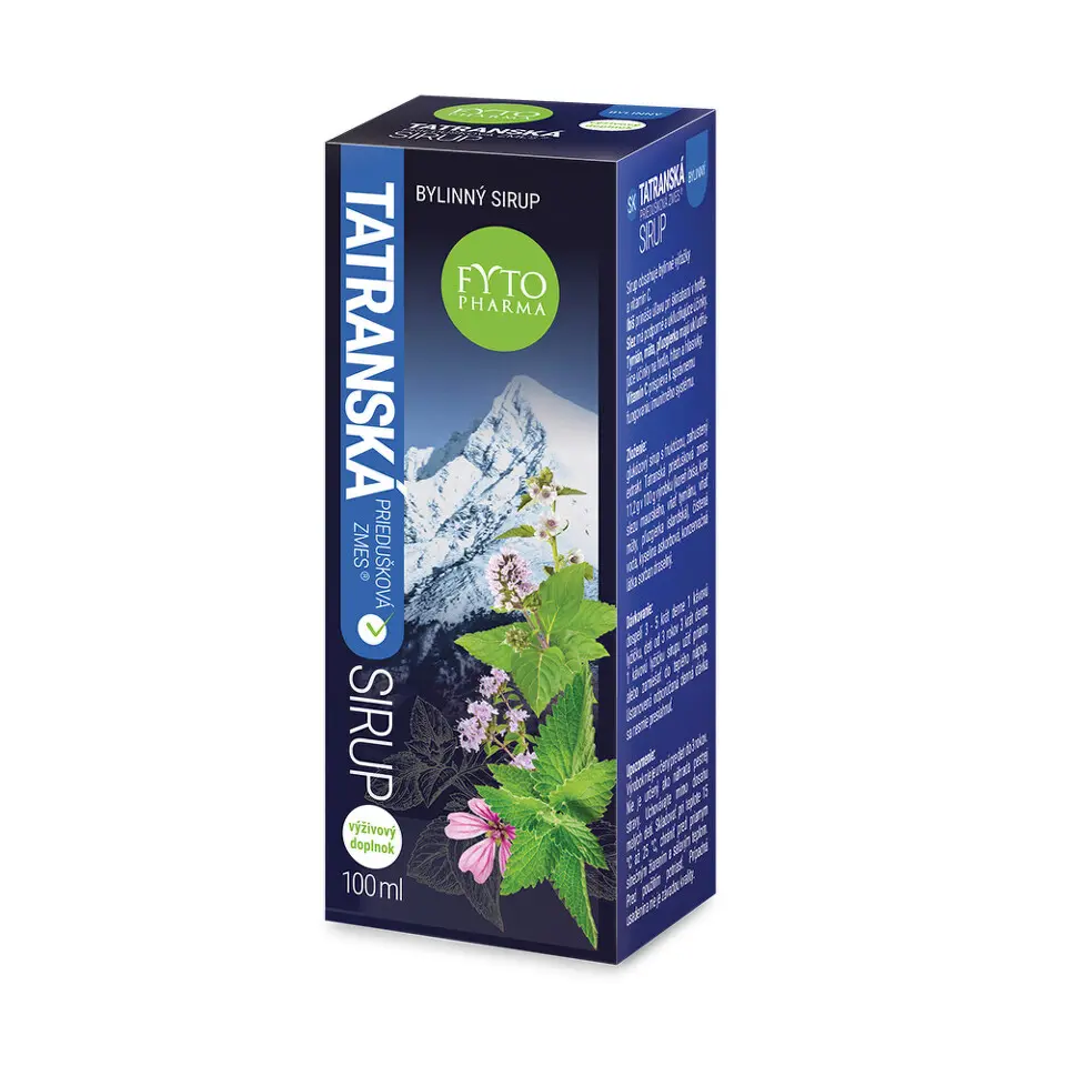 Fyto Tatranská průdušková směs SIRUP bylinný 100 ml