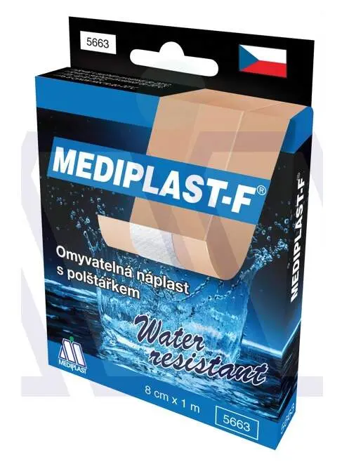 Mediplast rychloobvaz F 8 cm x 1 m omyvat. 5663 1 ks