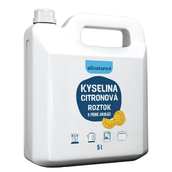 Allnature Kyselina citronová roztok 5000 ml