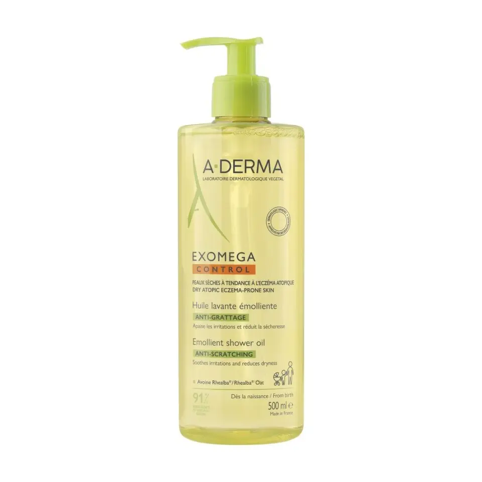 A-Derma Exomega Huile sprchový čistící olej 500 ml