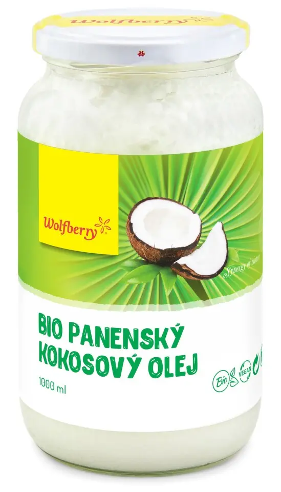 Wolfberry panenský kokosový olej BIO 1 l