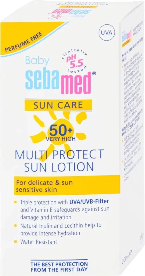 SEBAMED Baby Sun Care opalovací mléko OF50+ 200 ml