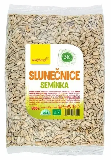 Slunečnice semínko BIO 500g Wolfberry
