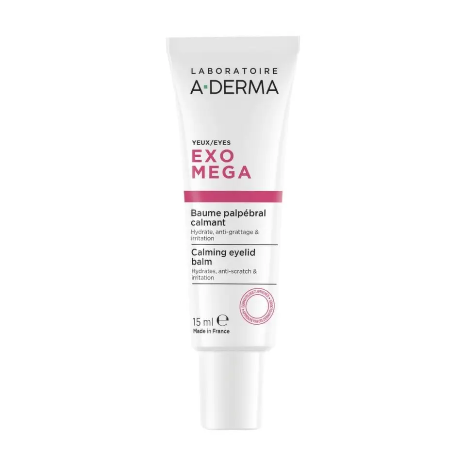 A-DERMA Exomega zklidňující balzám na oční okolí 15 ml