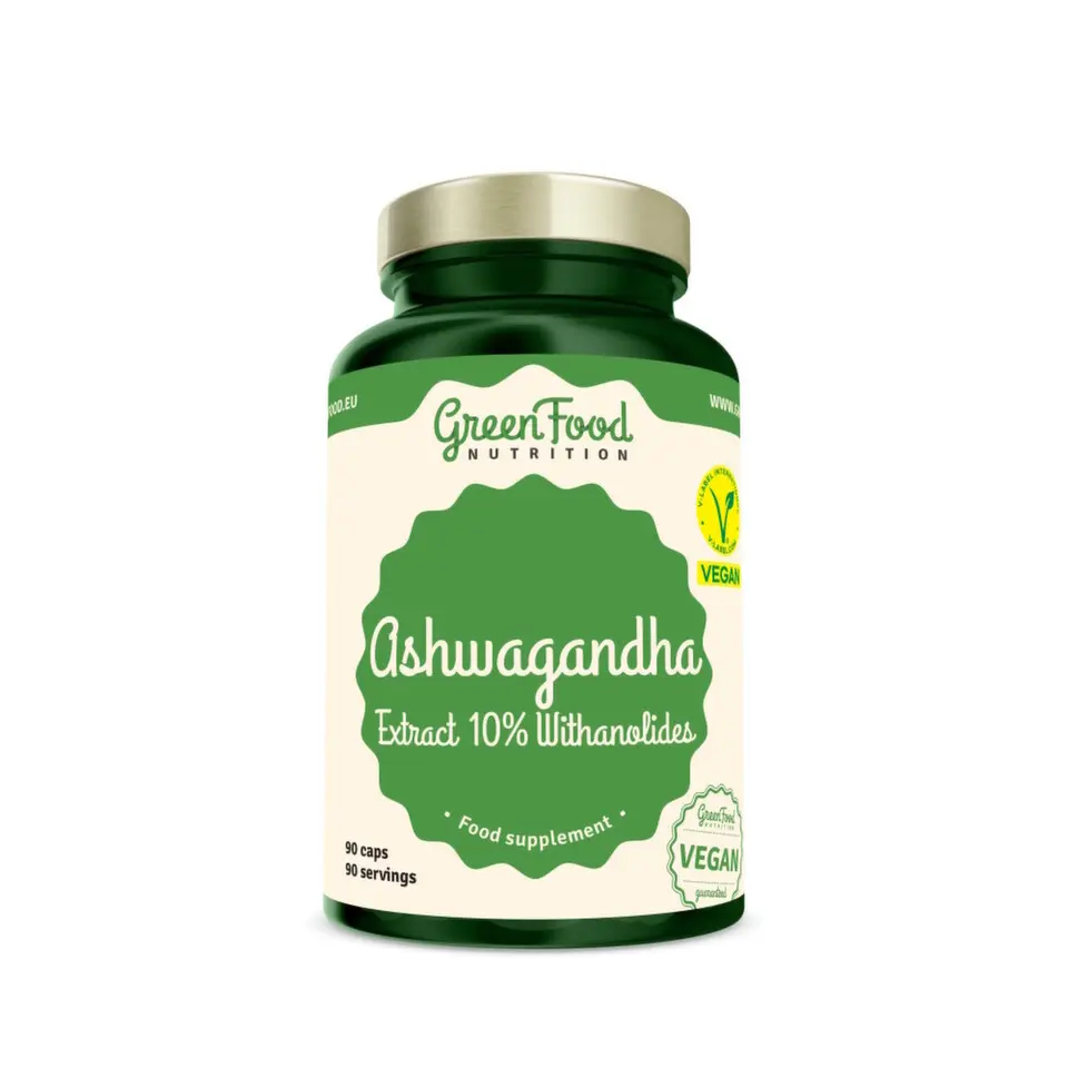 GreenFood Ashwagandha Extract 10% Withanol.cps.90