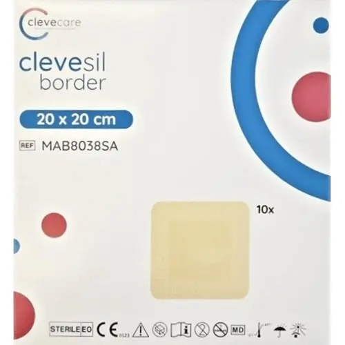 Clevecare Clevesil Border sil.pěn.kr.20x20cm 10ks