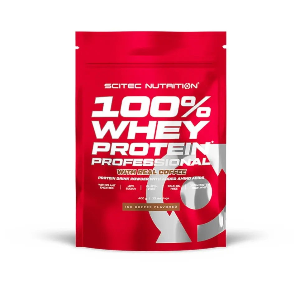 Scitec Nutrition 100% WP Professional 400 g ice coffee with real coffee