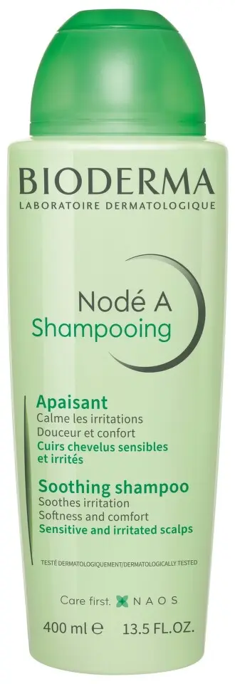Bioderma Nodé A zklidňující šampon pro citlivou pokožku hlavy Soothing Shampoo 400 ml