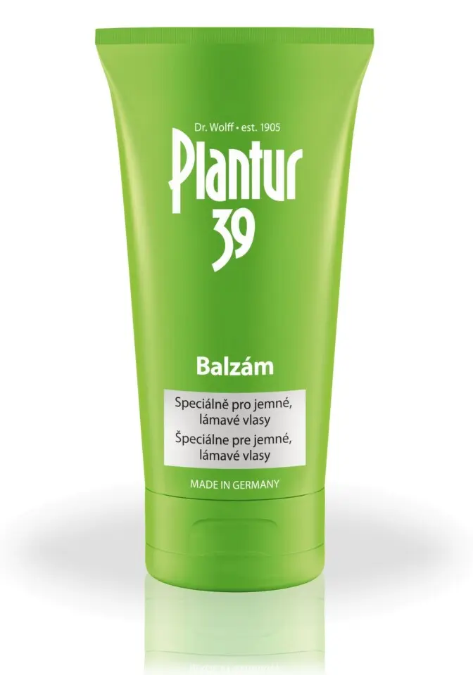 Dr. Kurt Wolff Plantur 39 Kofeinový balzám pro jemné a lámavé vlasy, 150 ml