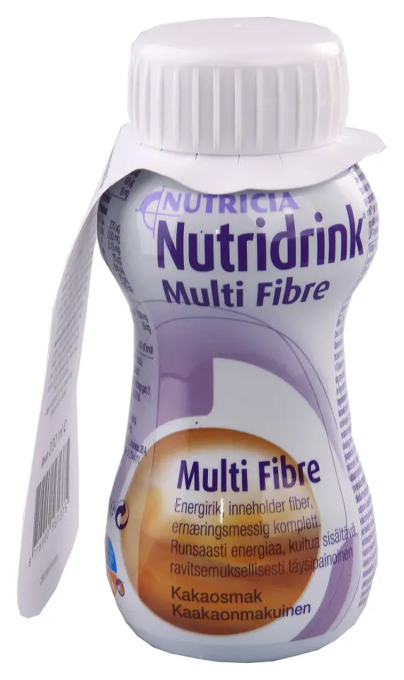 NUTRIDRINK MULTI FIBRE S PŘÍCHUTÍ ČOKOLÁDOVOU POR POR SOL 1X200ML