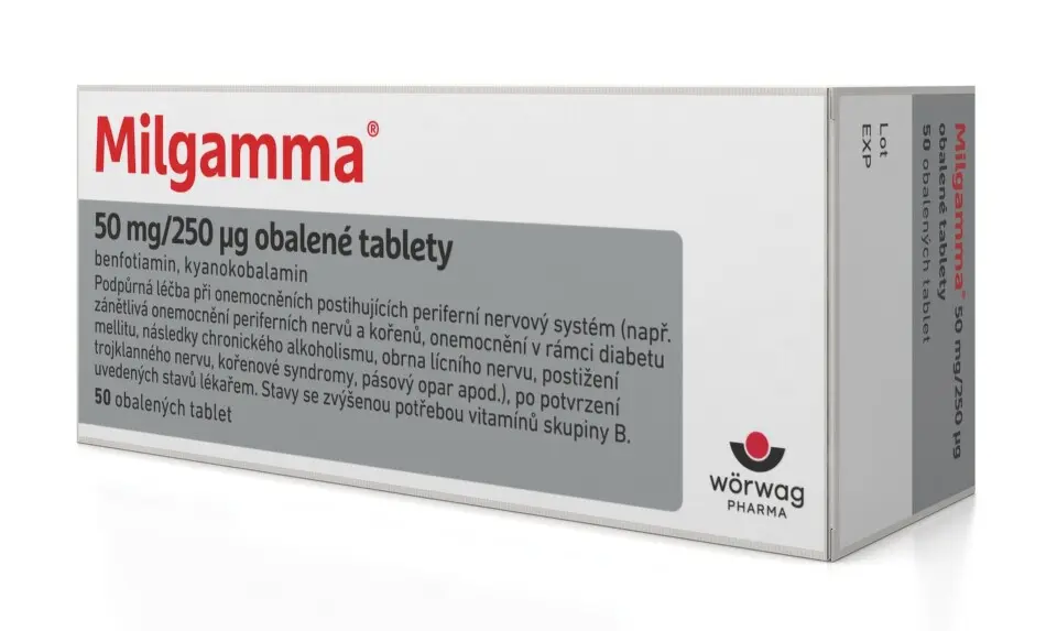 MILGAMMA 50MG/250MCG TBL OBD