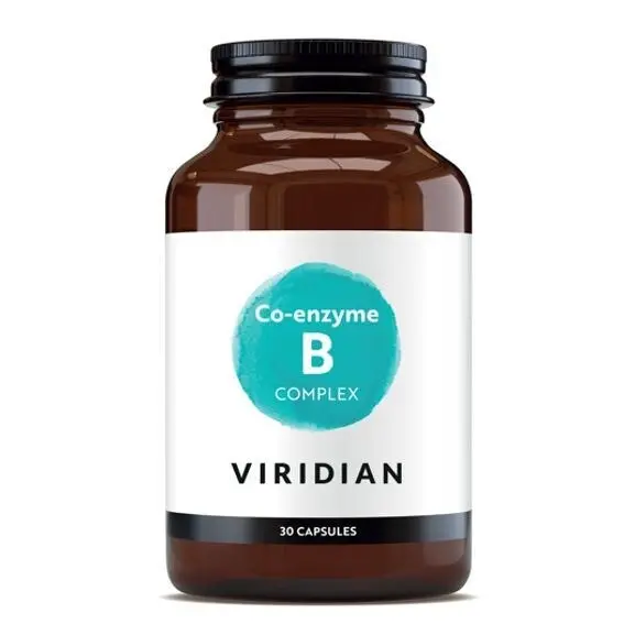 Viridian Co-enzyme B Complex 30 kapslí