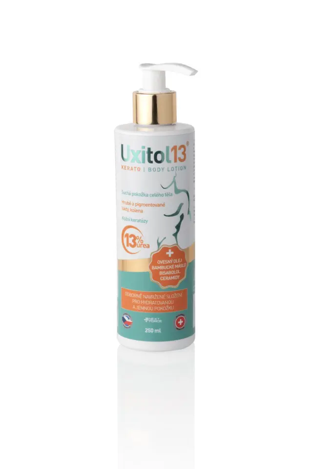 Uxitol 13 Kerato zjemňující tělové mléko 250 ml