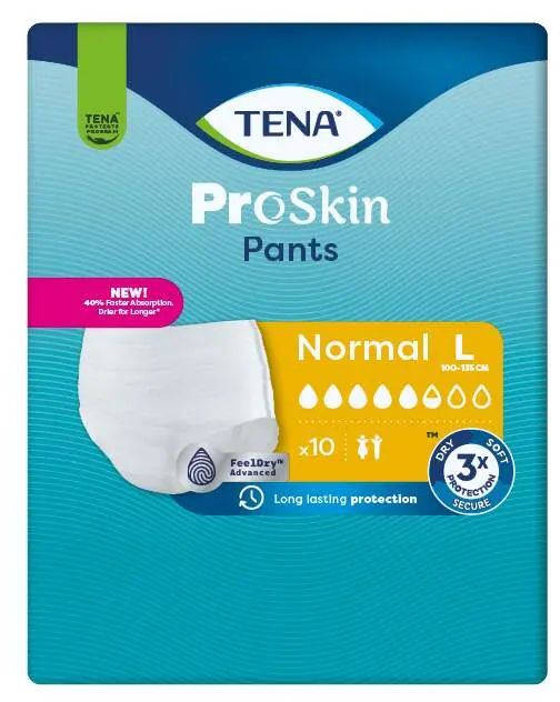 Tena Proskin Pants Normal L 10 ks
