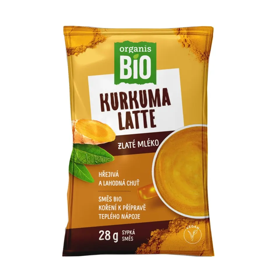 Organis BIO kurkuma latte 28 g