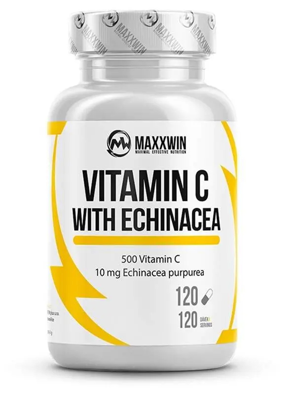 MAXXWIN VITAMIN C WITH ECHINACEA 120 kapslí