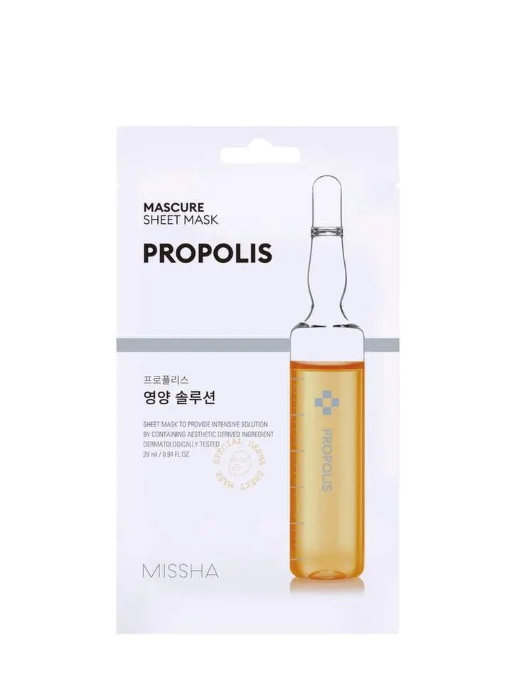Missha Mascure Nutrition Propolis Sheet Mask