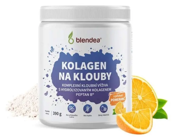 Blendea Kolagen na klouby pomeranč 390g