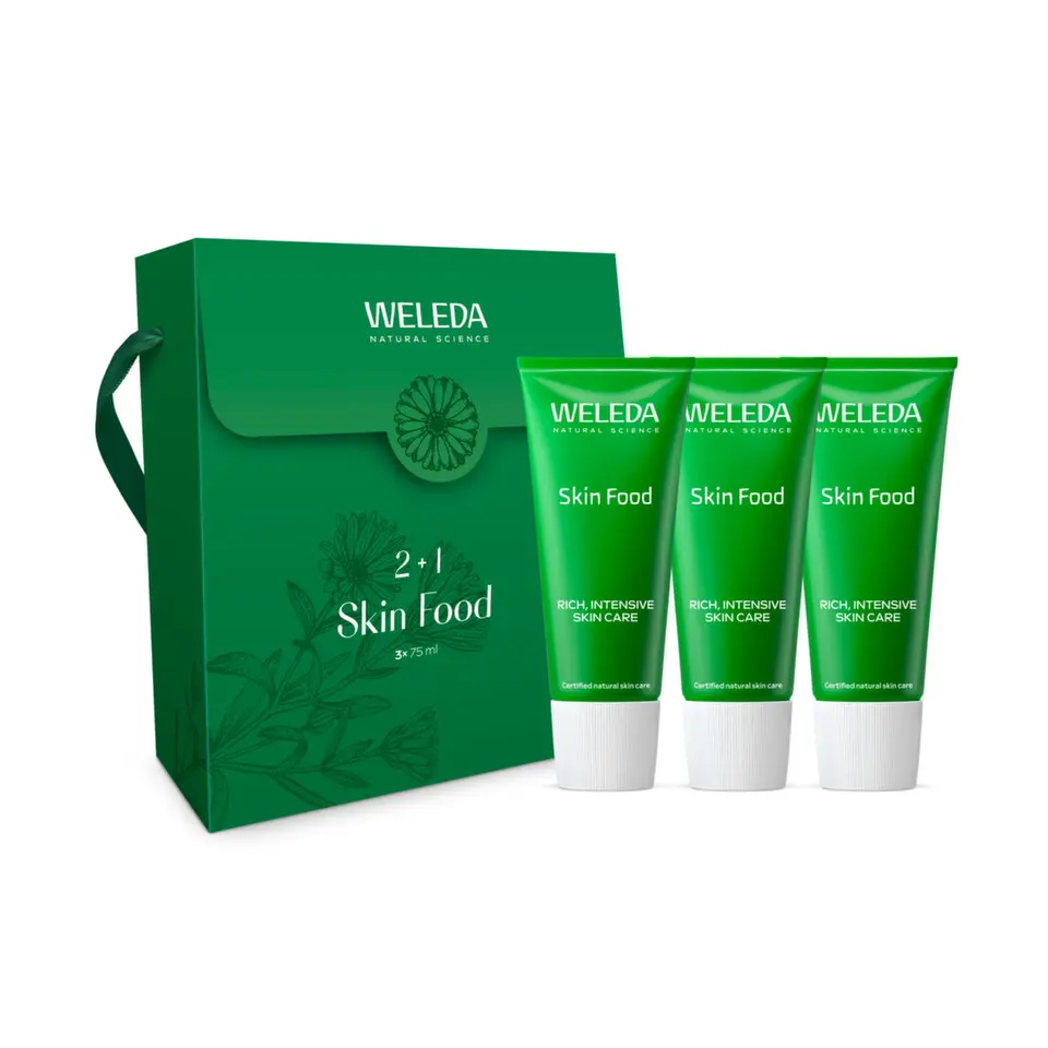 Weleda Skin Food univerzální výživný krém 3 x 75 ml dárková sada