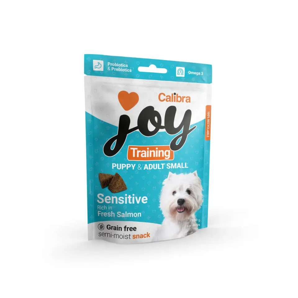 Calibra Joy Dog Training Puppy&Adult S Salmon 150g + Množstevní sleva