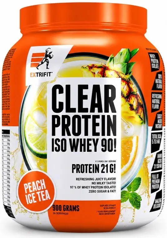 Extrifit Clear Protein Iso Whey 90! 900 g -