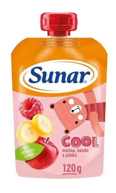 Sunar Cool ovoce malina banán jablko 120g