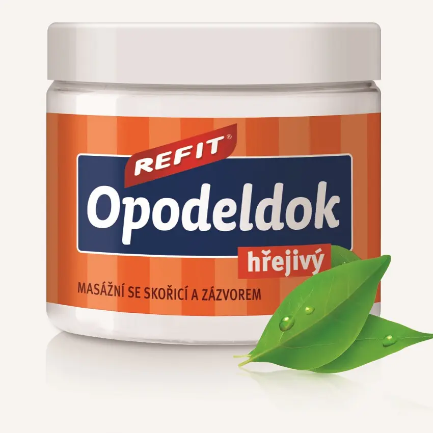 Refit Opodeldok hřejivá kafrová mast 200 ml