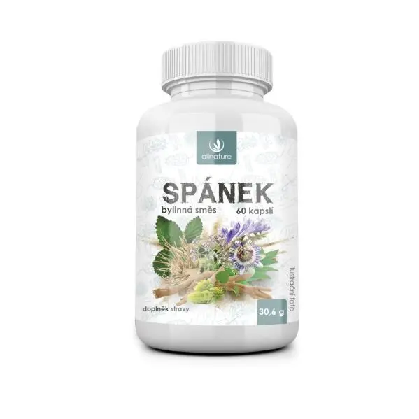 Allnature Spánek bylinná směs (60ks/kra)