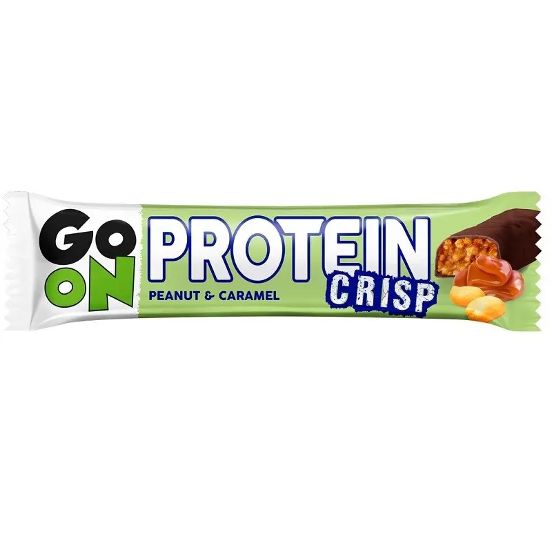 GO ON Protein.tyčinka CRISP arašídy&karamel 50g