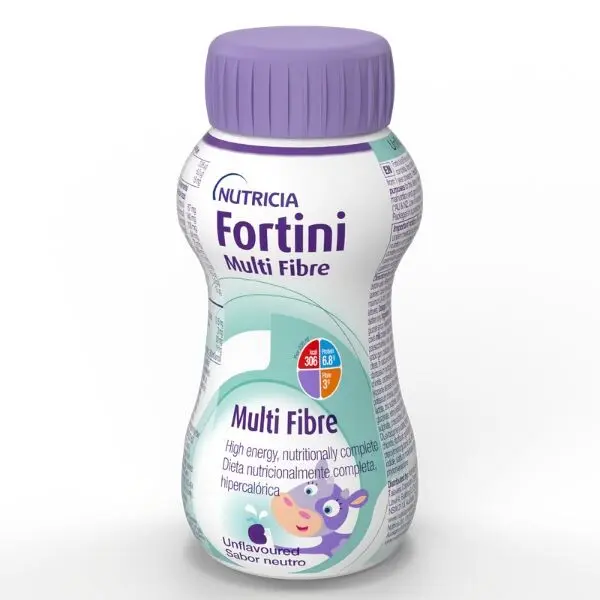 FORTINI PRO DĚTI S VLÁKNINOU, NEUTRAL POR SOL 1X200ML
