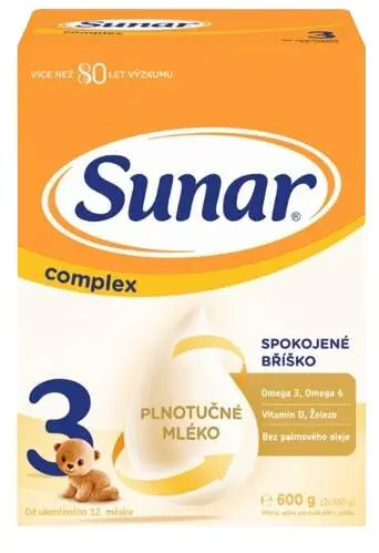Sunar Complex 3 600g - balení 4 ks