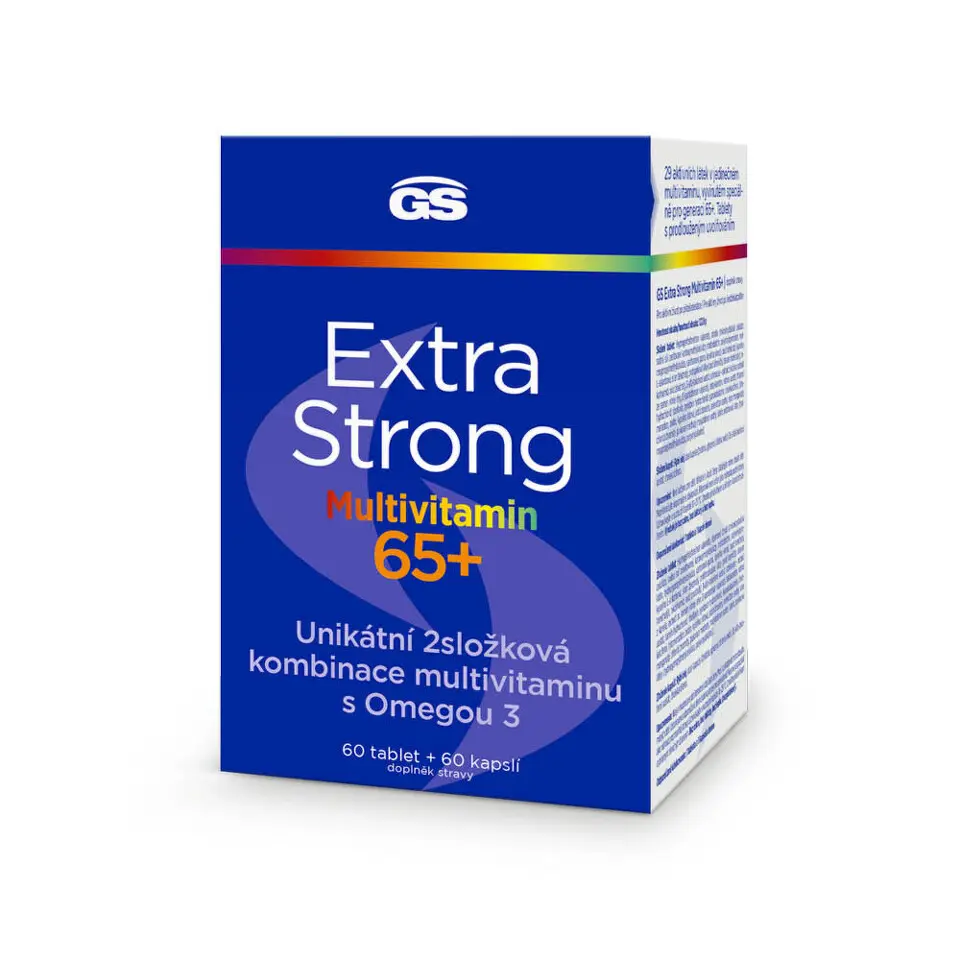 GS Extra Strong Multivitamin 65+ tbl.60+cps.60