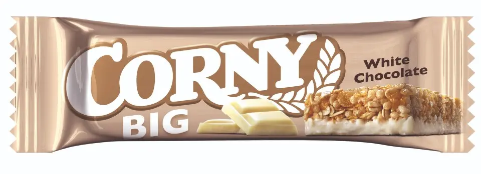 CORNY BIG Bílá čokoláda 40g
