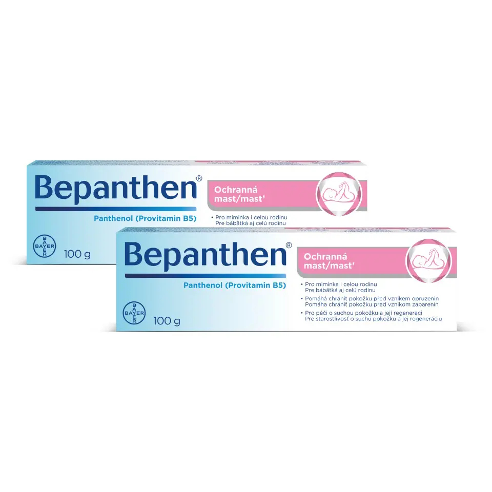 Bepanthen Ochranná mast 100g - balení 2 ks
