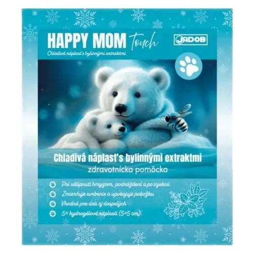 Jadob HAPPY MOM Touch chladivá náplast 5x5cm 5ks