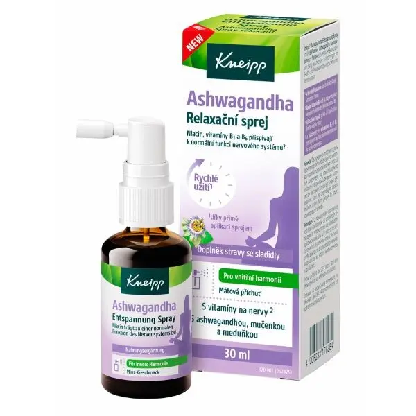 Kneipp Ashwagandha sprej na relaxaci 30 ml