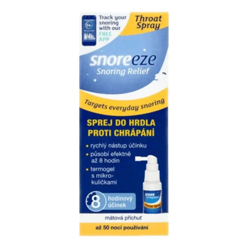Snoreeze Sprej do krku proti chrápání 23,5 ml