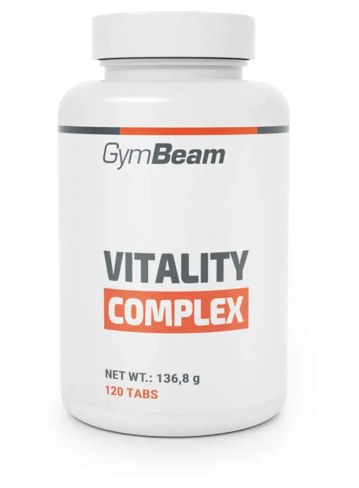 GymBeam Multivitamín Vitality complex 120 tab.