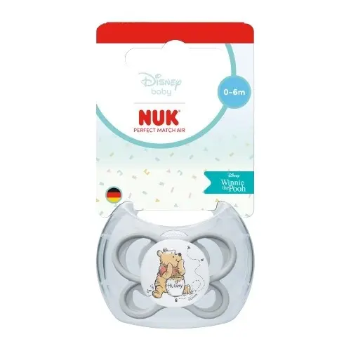 NUK Perf.Mat.AIR dudlík Medv.Pú 0-6m 1ks mix barev