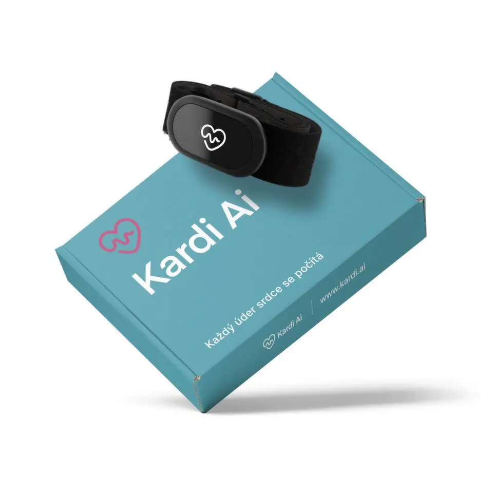 KARDI AI Technologies s.r.o. MyKARDI aplikace na 12 měsíců s hrudním snímačem TF Polar H10, vel. M-XXL 12M/M-XXL