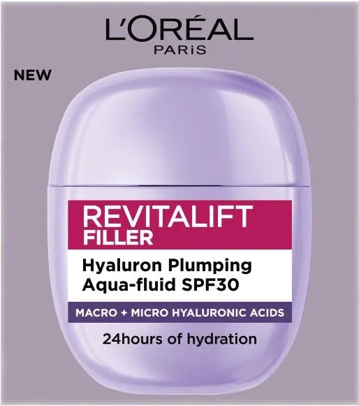 LORÉAL Revitalift Filler Aqua-fluid SPF30 40ml