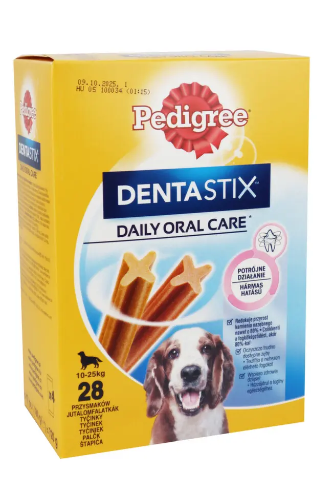 Pedigree pochoutka denta stix medium 28ks 720g