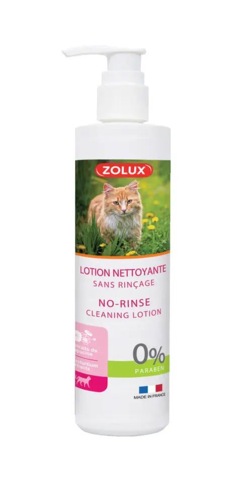 Šampon bezoplachový pro kočky 250ml Zolux