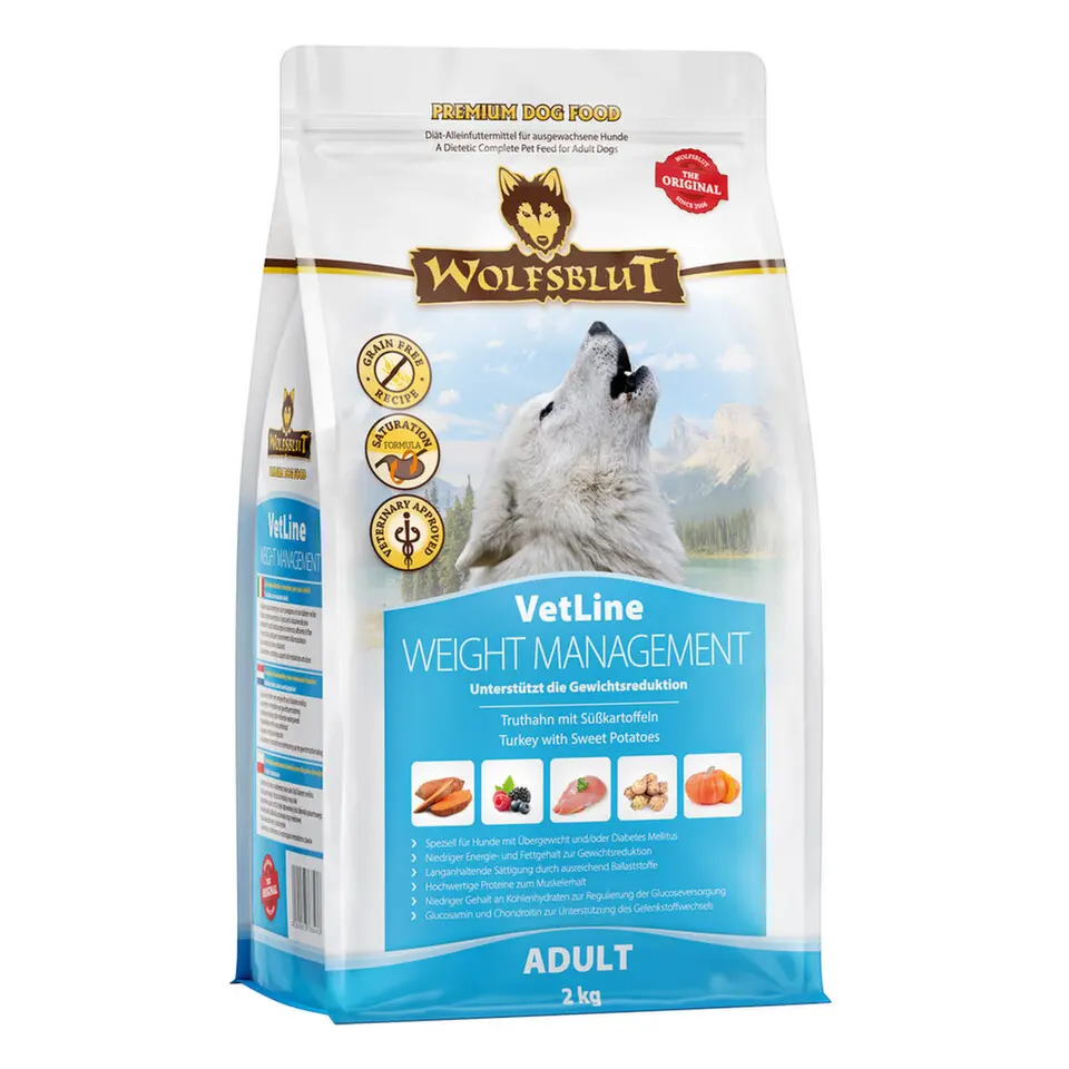 Wolfsblut Dog Vetline Weight Management 2kg